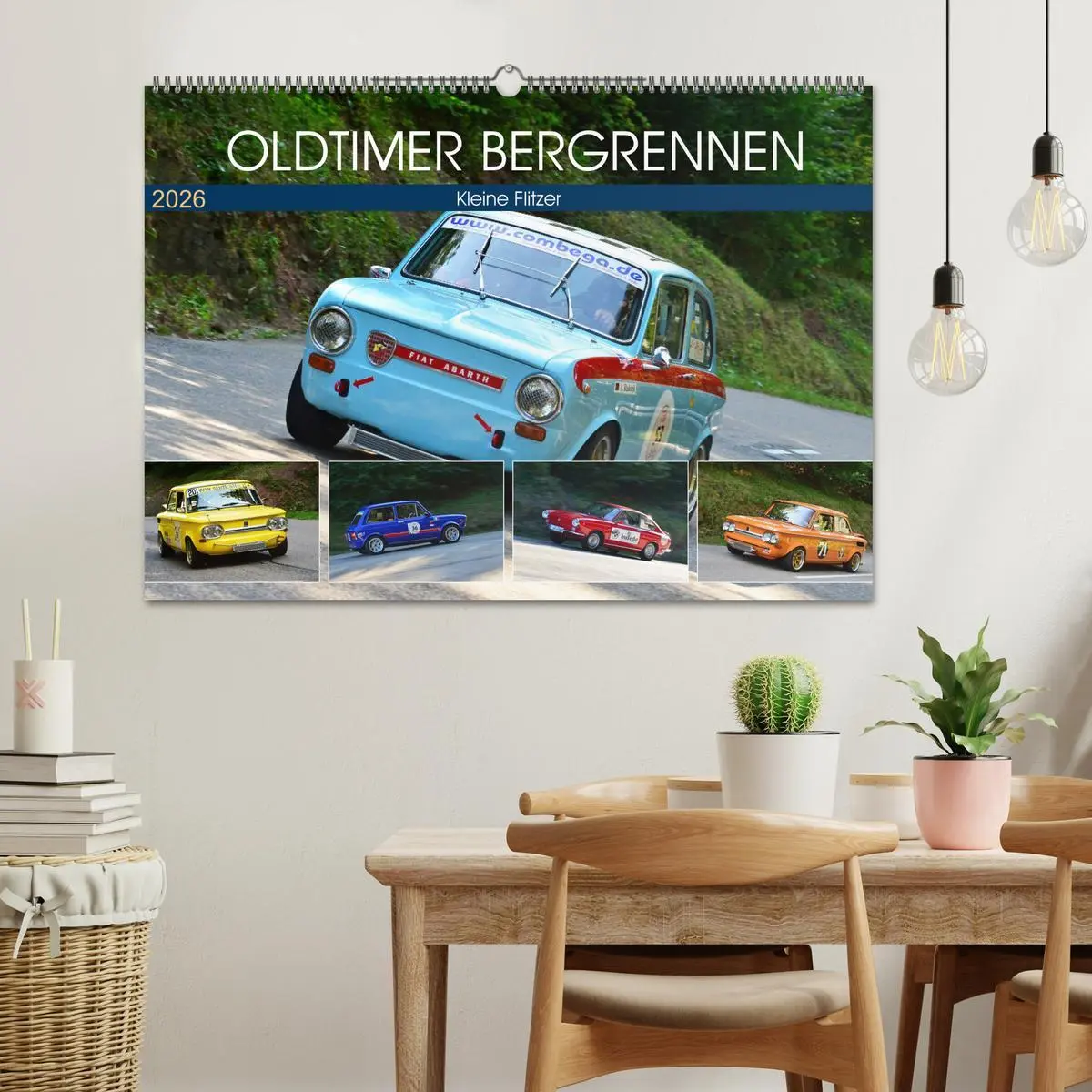 Bild: 9783457764121 | OLDTIMER BERGRENNEN - Kleine Flitzer (Wandkalender 2026 DIN A2...