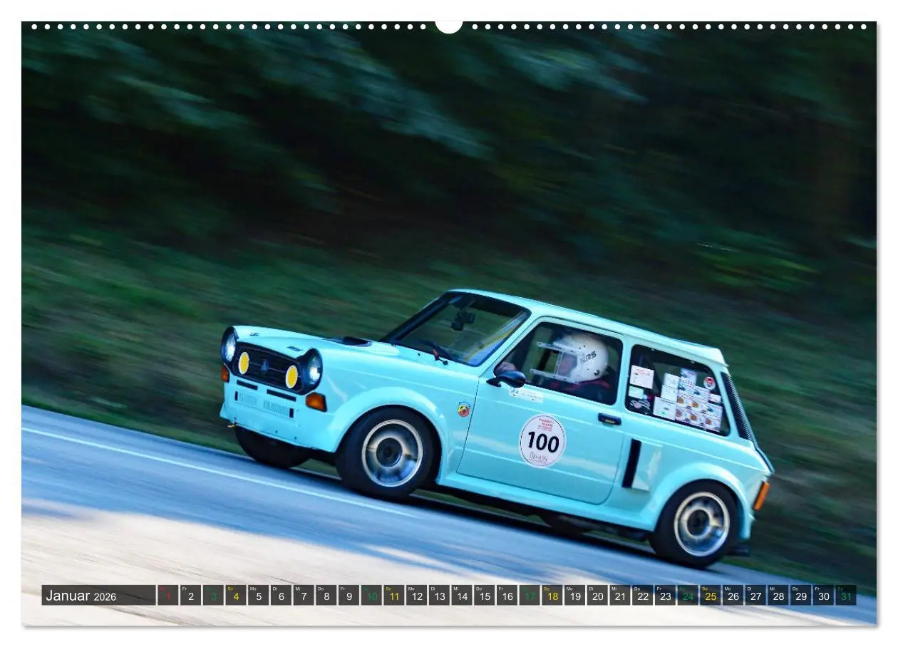 Bild: 9783457764121 | OLDTIMER BERGRENNEN - Kleine Flitzer (Wandkalender 2026 DIN A2...