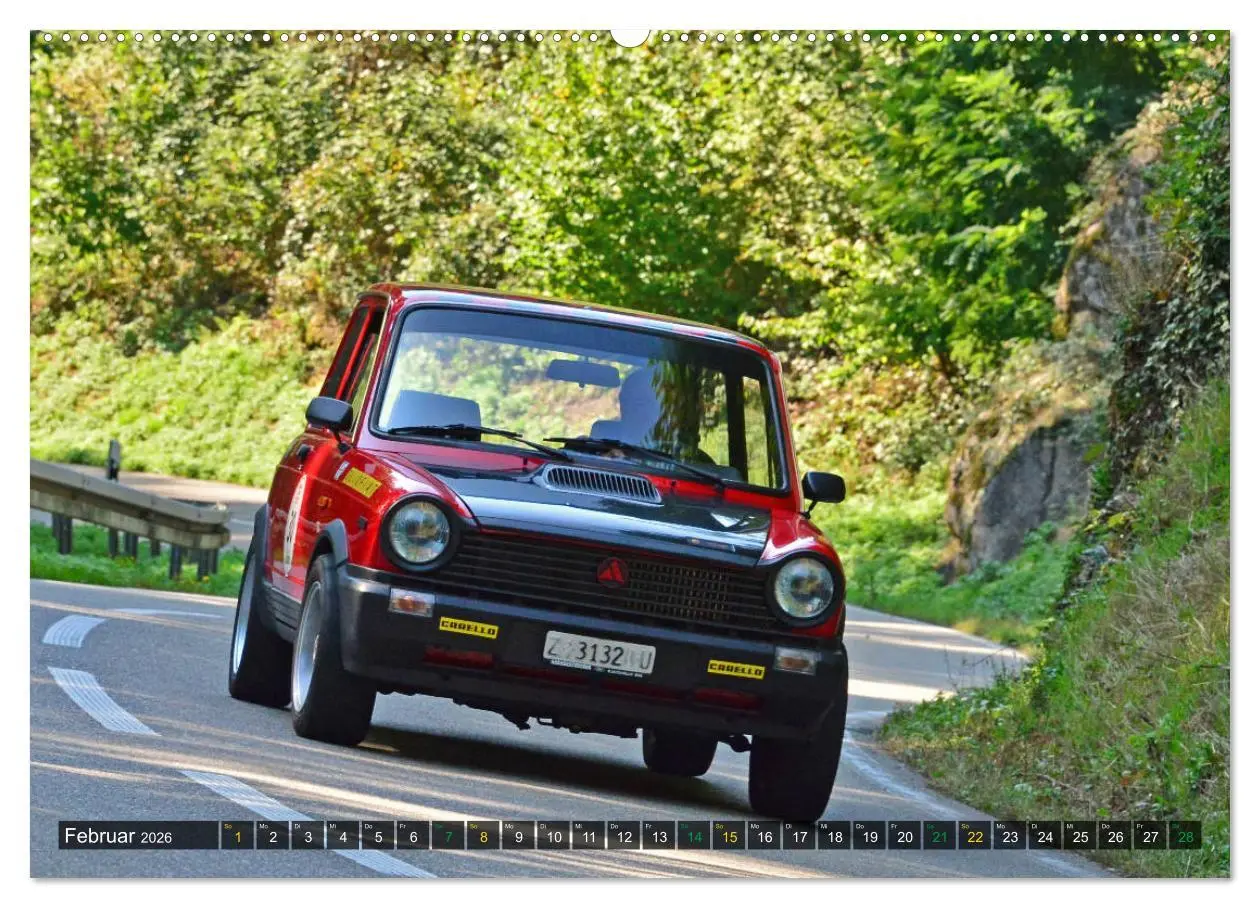 Bild: 9783457764121 | OLDTIMER BERGRENNEN - Kleine Flitzer (Wandkalender 2026 DIN A2...