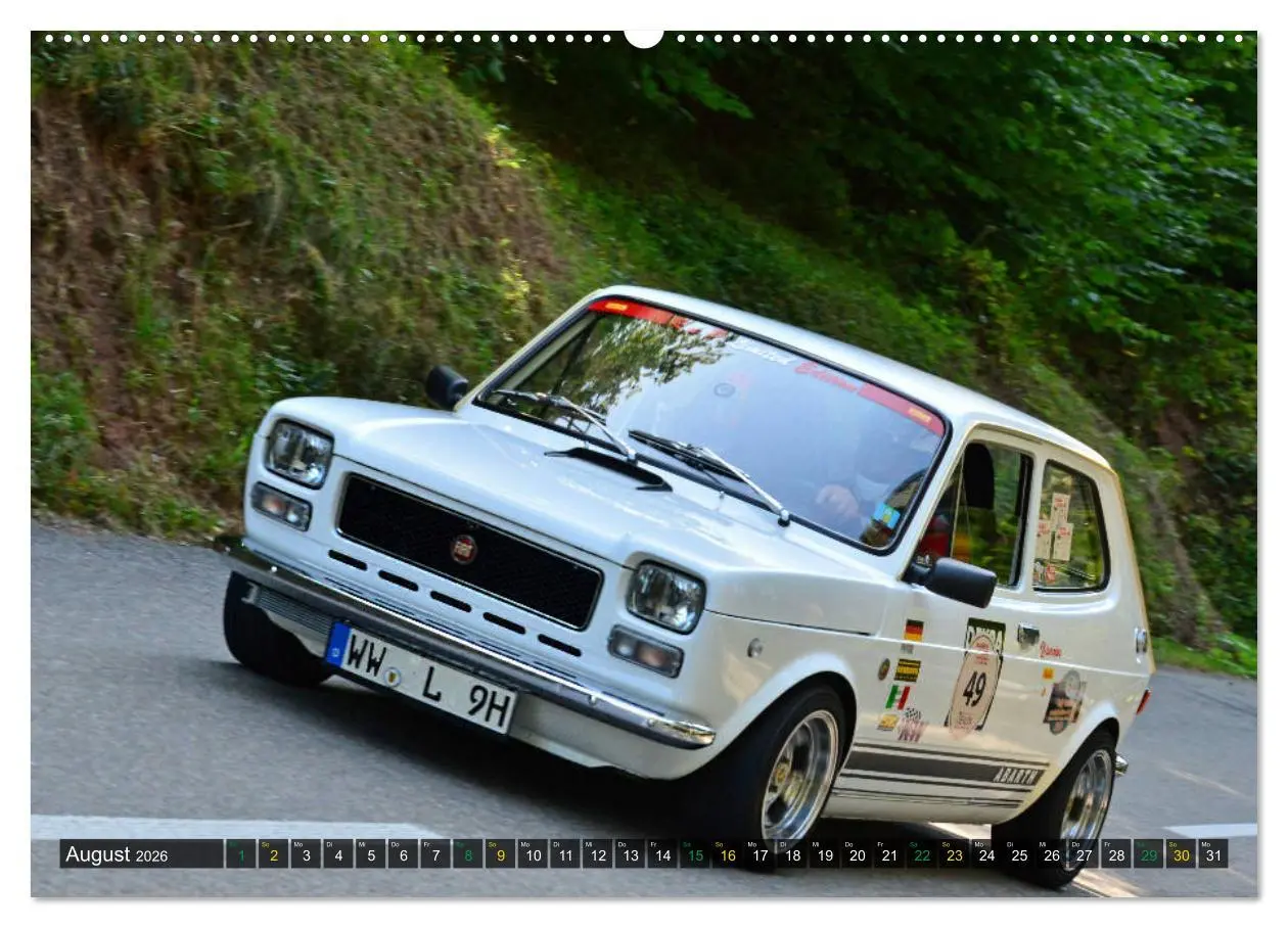 Bild: 9783457764121 | OLDTIMER BERGRENNEN - Kleine Flitzer (Wandkalender 2026 DIN A2...