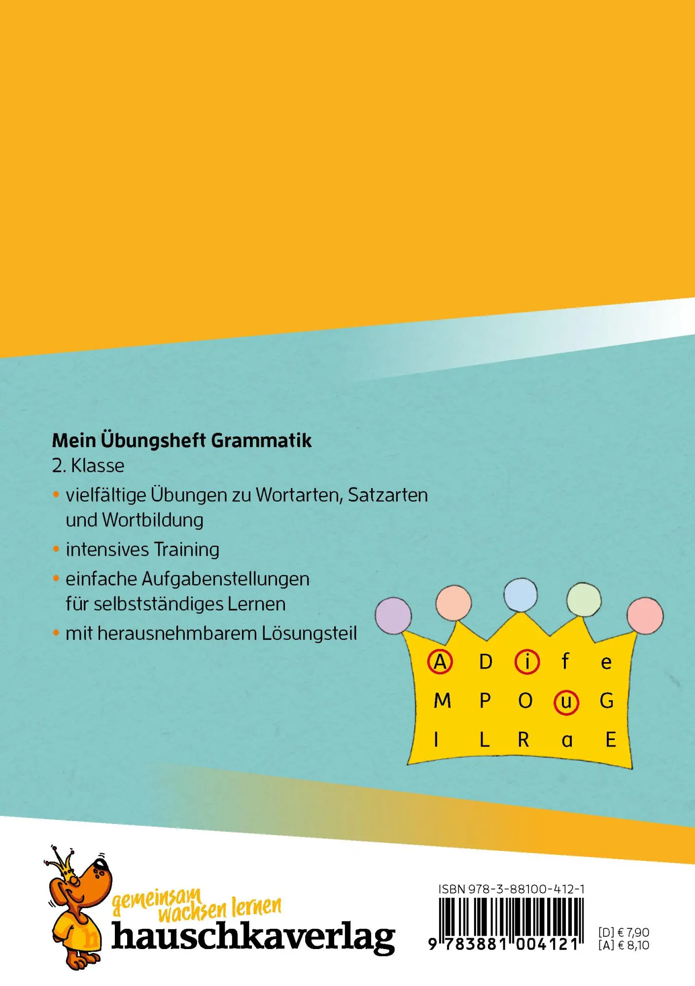 Bild: 9783881004121 | Mein Übungsheft Grammatik 2. Klasse | Christine Weideneder | Broschüre