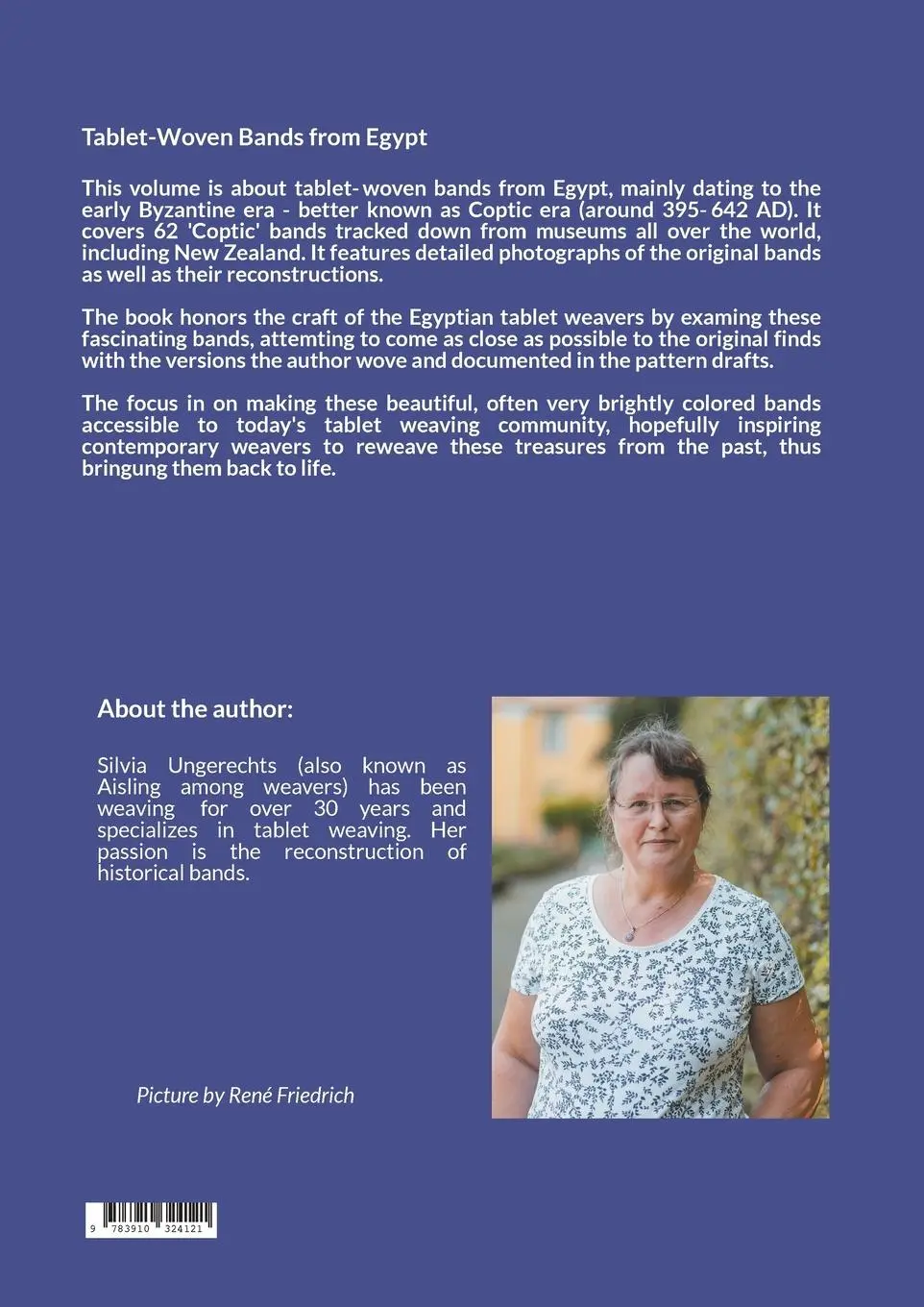 Rückseite: 9783910324121 | tablet woven bands from Egypt | Silvia Ungerechts | Taschenbuch | 2024
