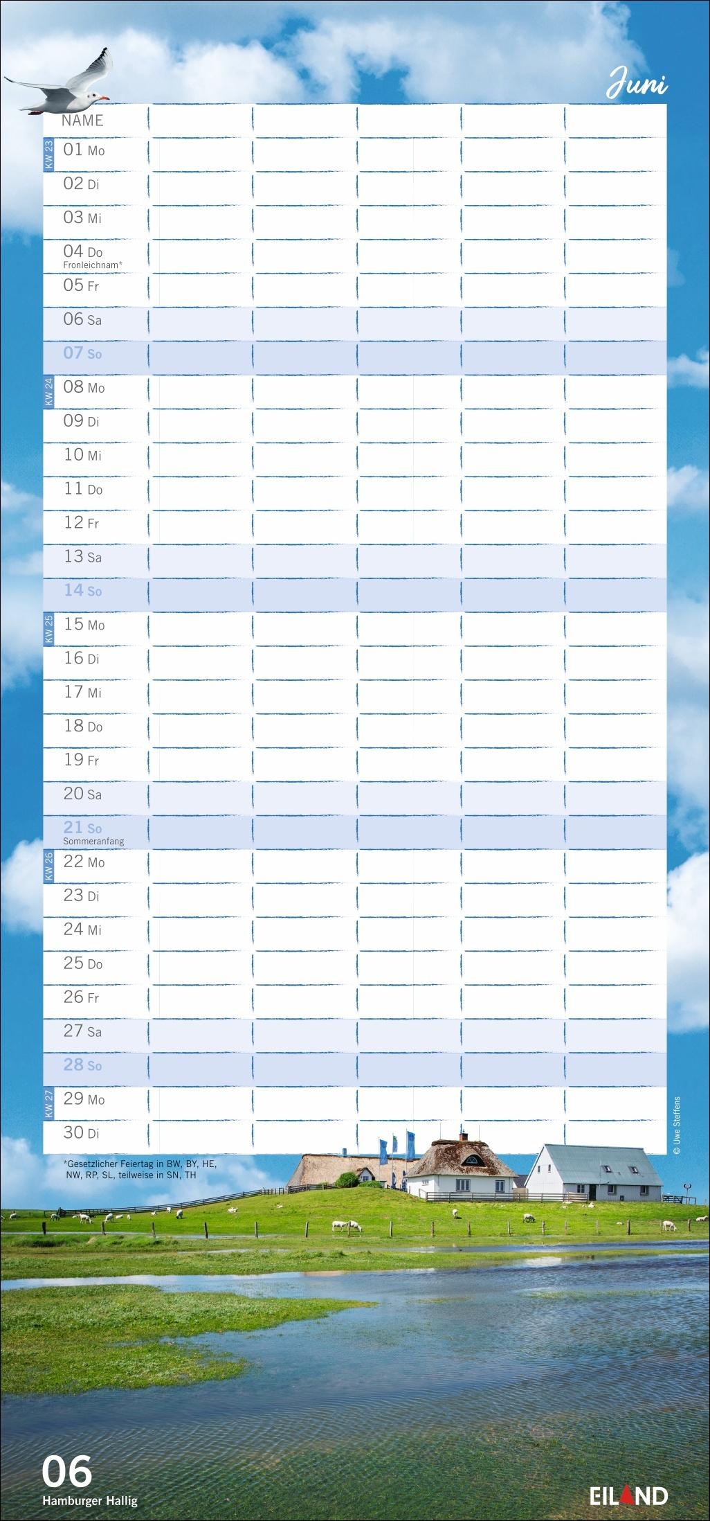Bild: 9783964024121 | Meerzeit Familienplaner 2026 | Kalender | 14 S. | Deutsch | 2026