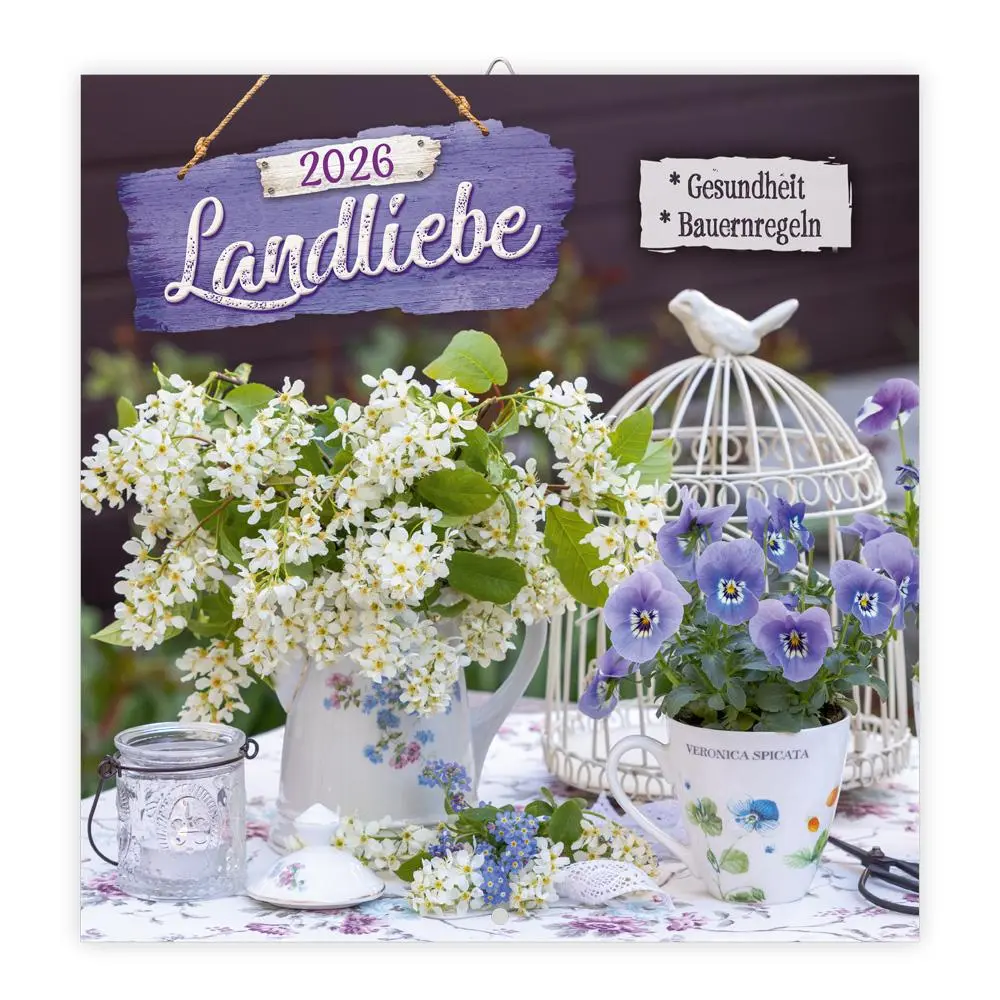 Cover: 9783988024121 | Trötsch Broschürenkalender Landliebe 2026 | Wandplaner | KG | Kalender