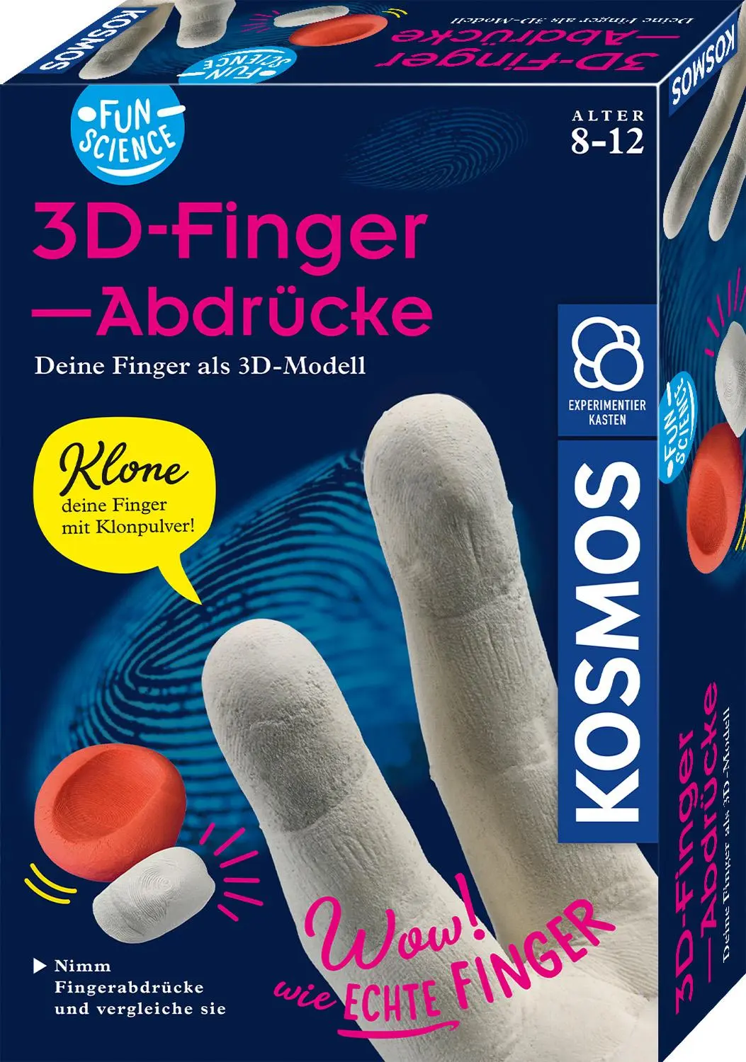 Cover: 4002051654221 | Fun Science 3D-Fingerabdrücke | Experimentierkasten | Spiel | 654221