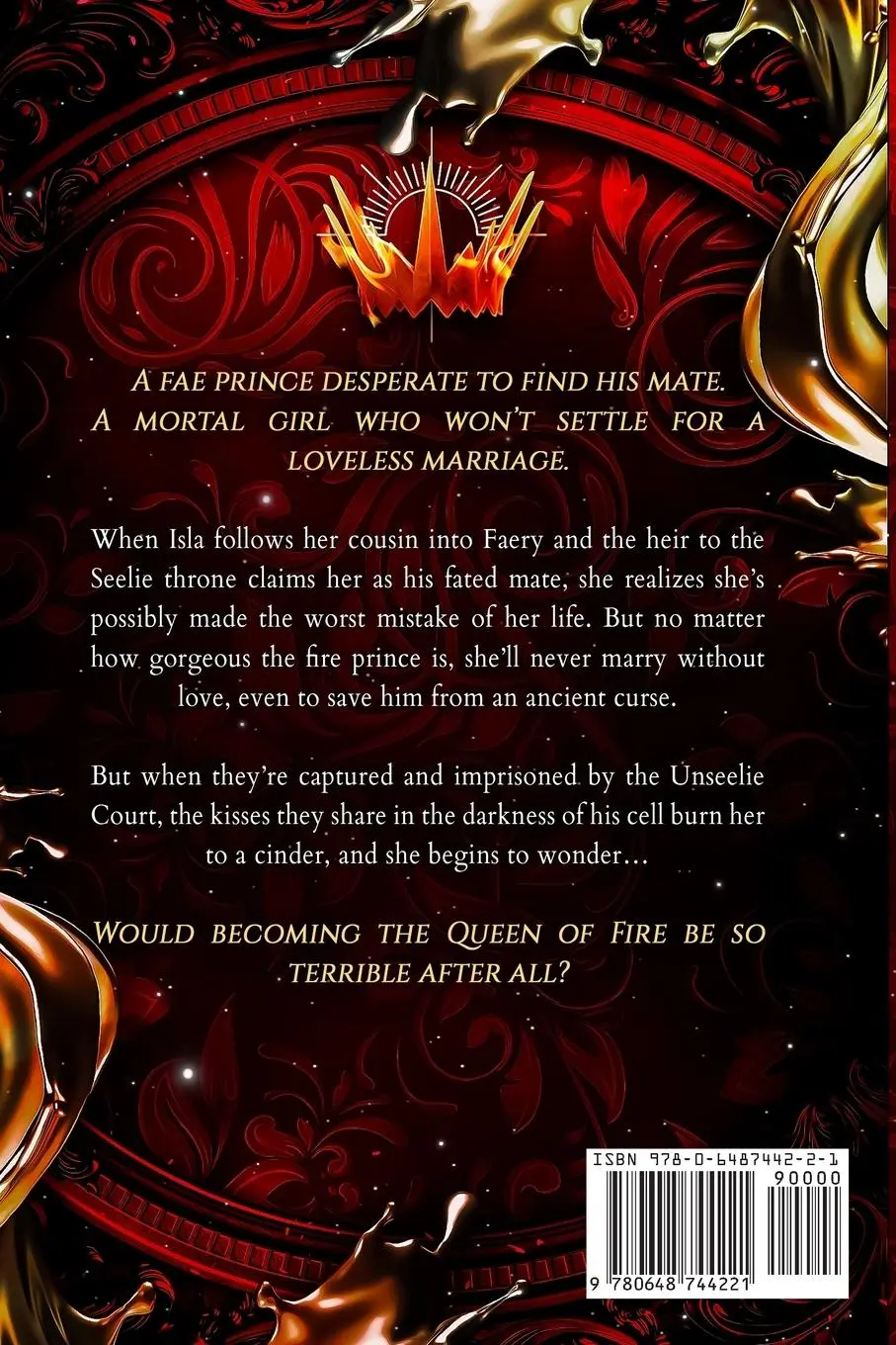 Rückseite: 9780648744221 | King of Always | A Fae Romance | Juno Heart | Taschenbuch | Englisch