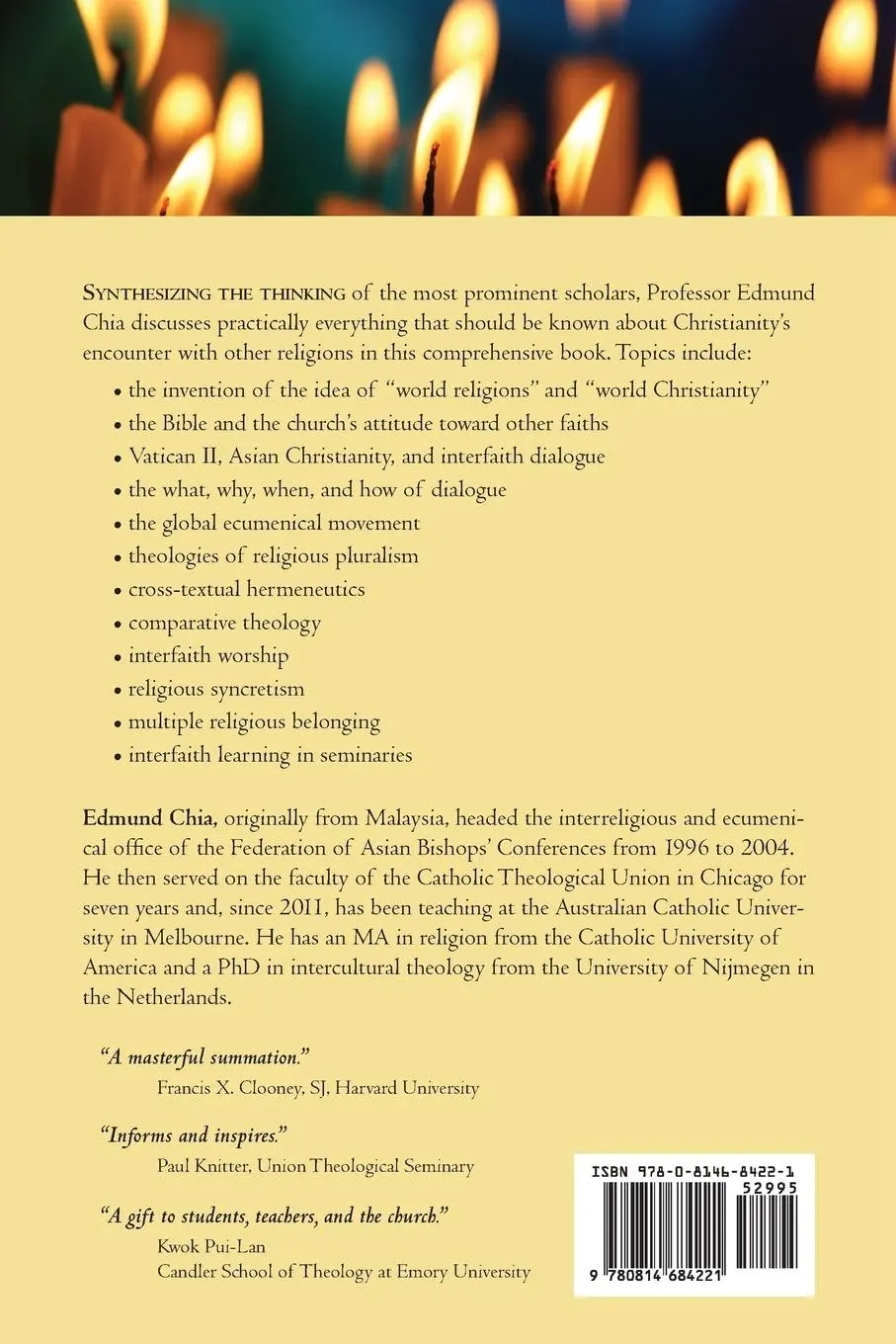 Rückseite: 9780814684221 | World Christianity Encounters World Religions | Edmund Kee Chia | Buch