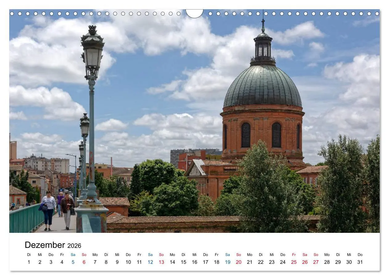 Bild: 9783457824221 | Frankreichs große Städte - Toulouse (Wandkalender 2026 DIN A3...
