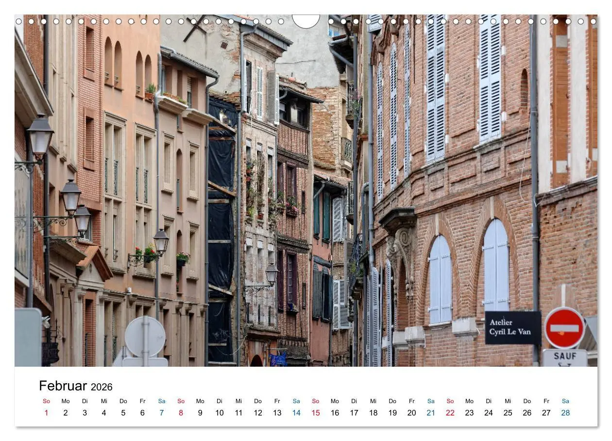 Bild: 9783457824221 | Frankreichs große Städte - Toulouse (Wandkalender 2026 DIN A3...