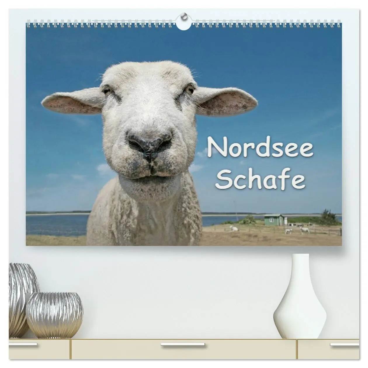 Cover: 9783516084221 | Nordsee Schafe (hochwertiger Premium Wandkalender 2026 DIN A2...