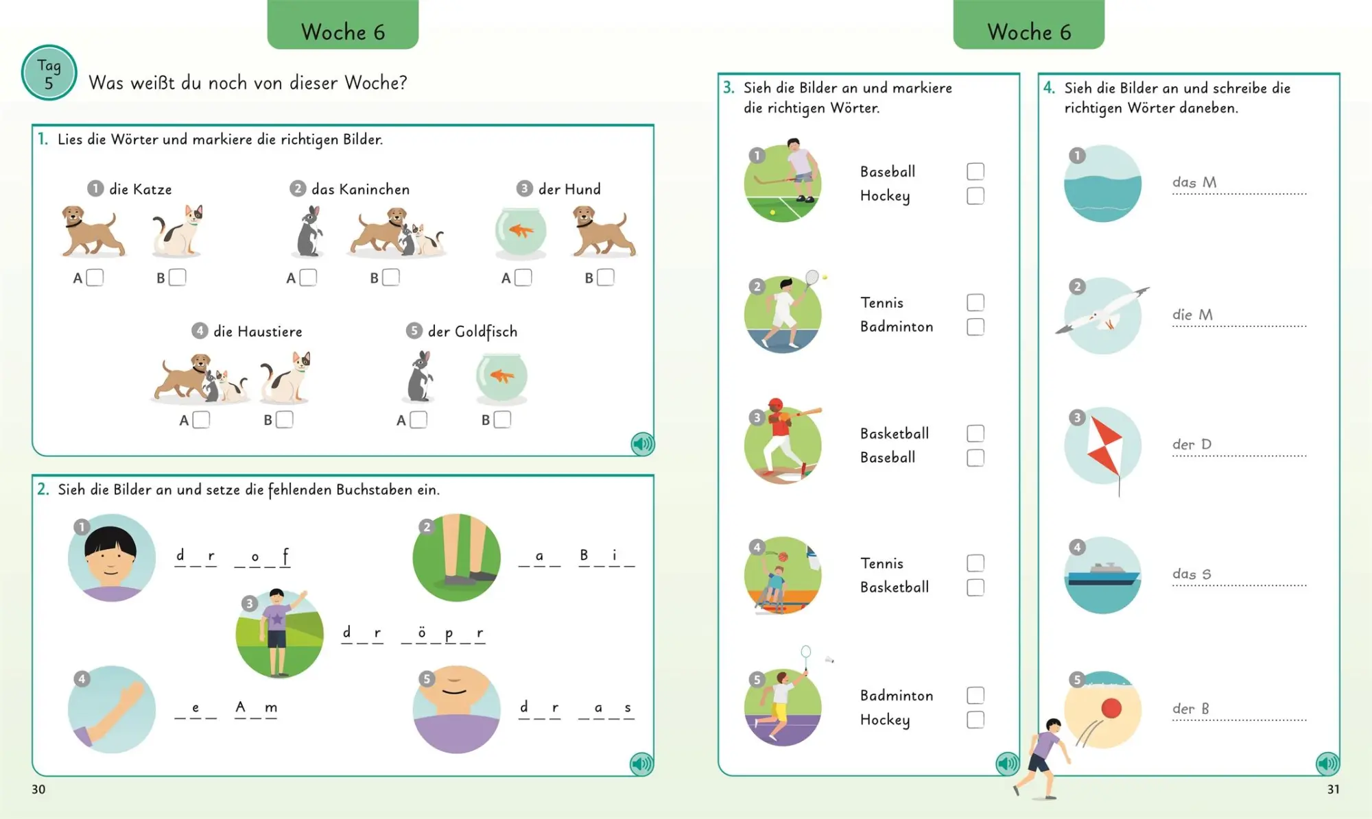 Bild: 9783831044221 | Deutsch für clevere Kids - 5 Wörter am Tag | DK Verlag - Kids | Buch