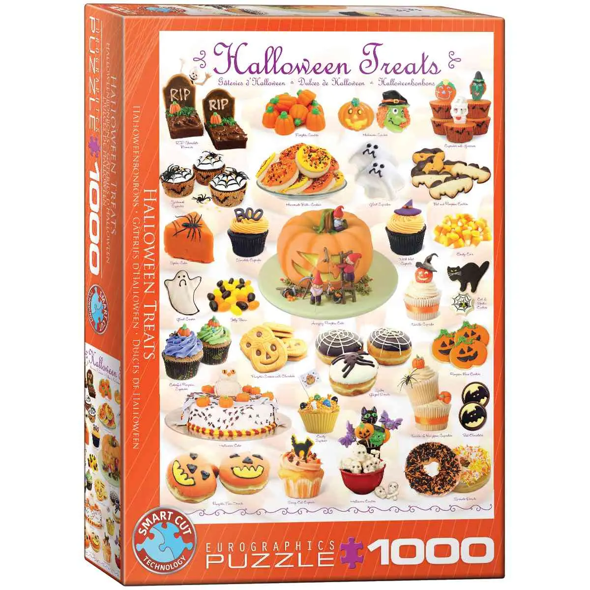 Cover: 628136604321 | Eurographics 6000-0432 - Halloween Leckereien, Puzzle, 1.000 Teile