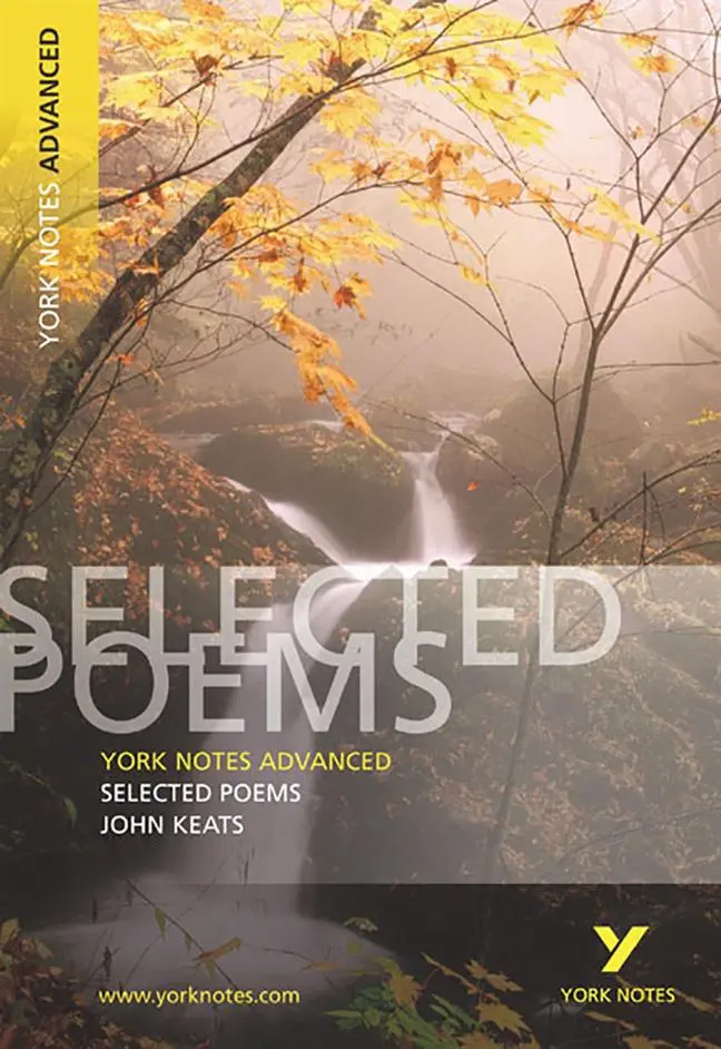 Cover: 9780582784321 | Selected Poems of John Keats (York Notes Advanced) English...