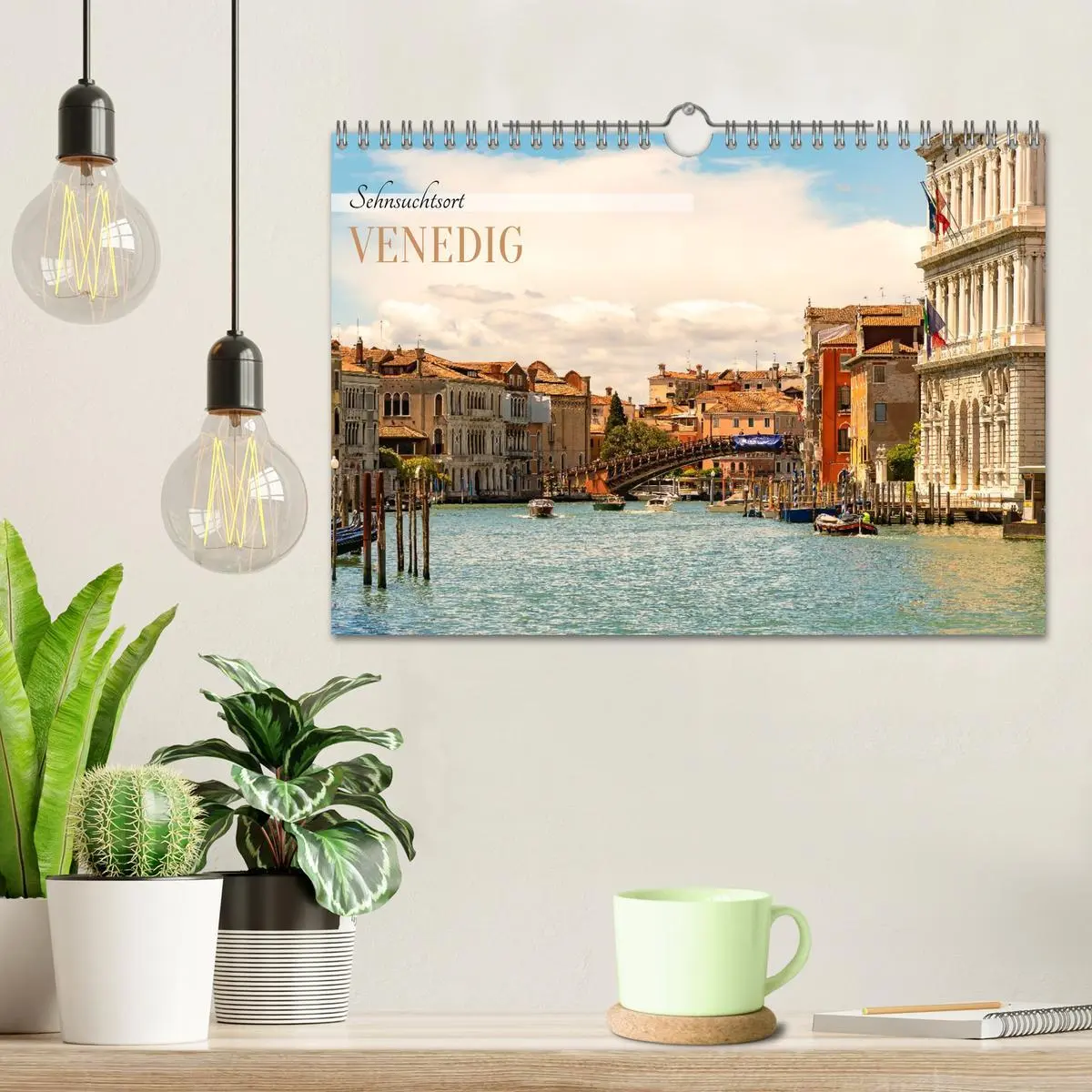 Bild: 9783457294321 | Sehnsuchtsort Venedig 2026 (Wandkalender 2026 DIN A4 quer),...