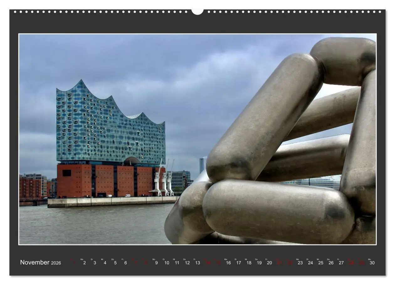 Bild: 9783457504321 | Wahrzeichen Elbphilharmonie (hochwertiger Premium Wandkalender 2026...