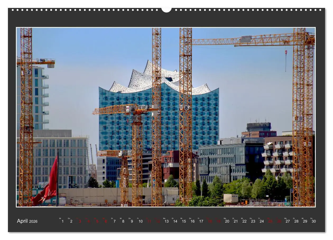 Bild: 9783457504321 | Wahrzeichen Elbphilharmonie (hochwertiger Premium Wandkalender 2026...