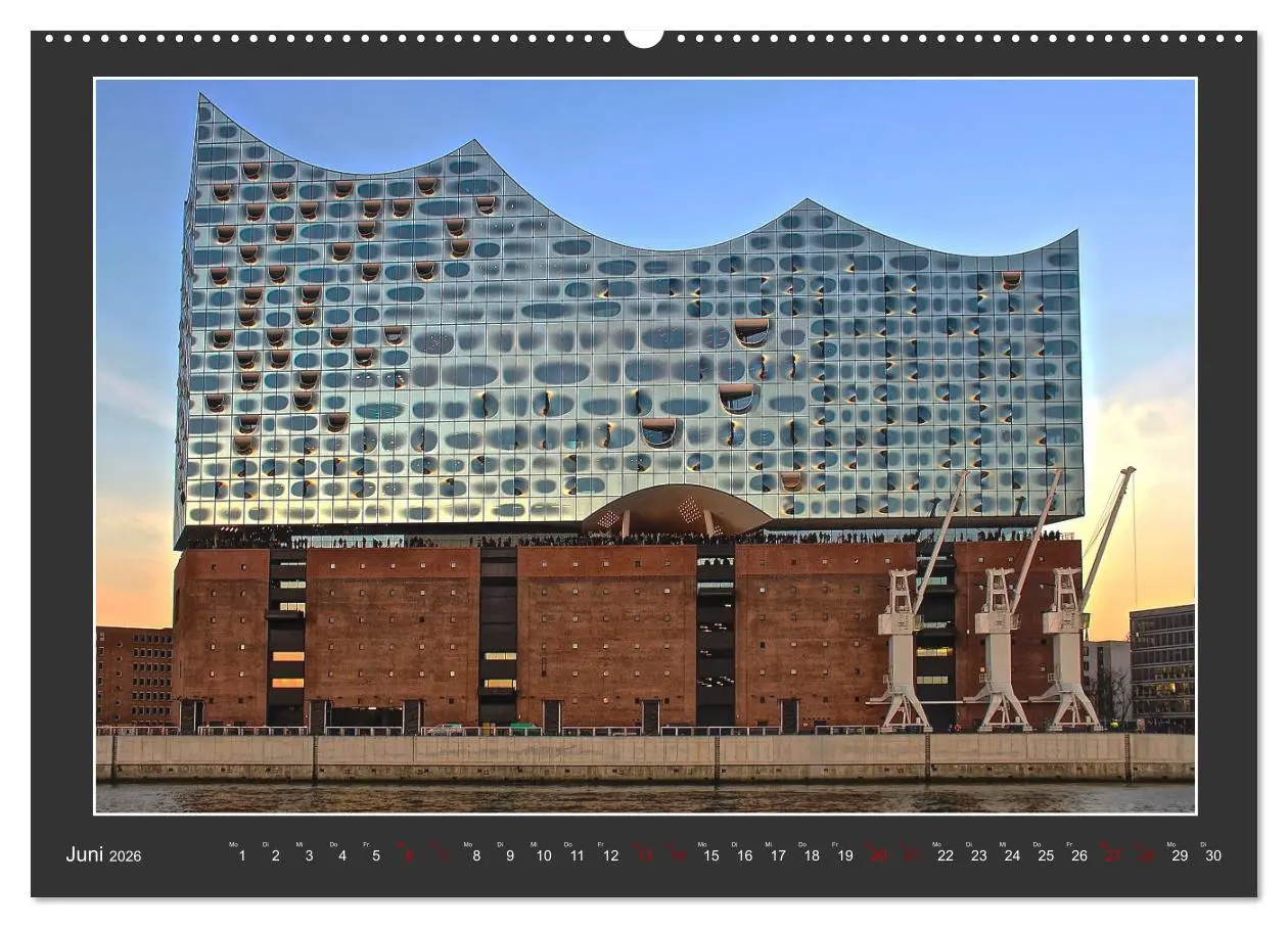 Bild: 9783457504321 | Wahrzeichen Elbphilharmonie (hochwertiger Premium Wandkalender 2026...