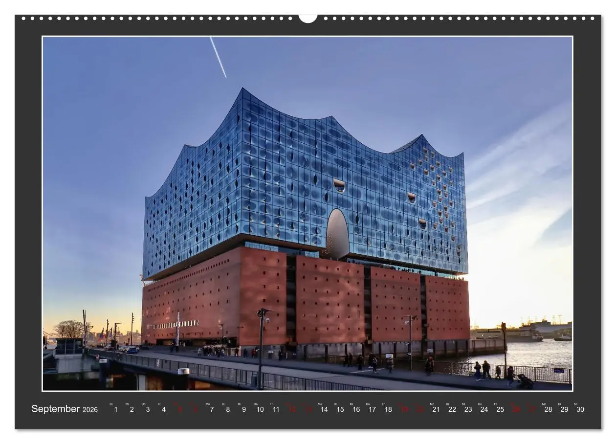 Bild: 9783457504321 | Wahrzeichen Elbphilharmonie (hochwertiger Premium Wandkalender 2026...