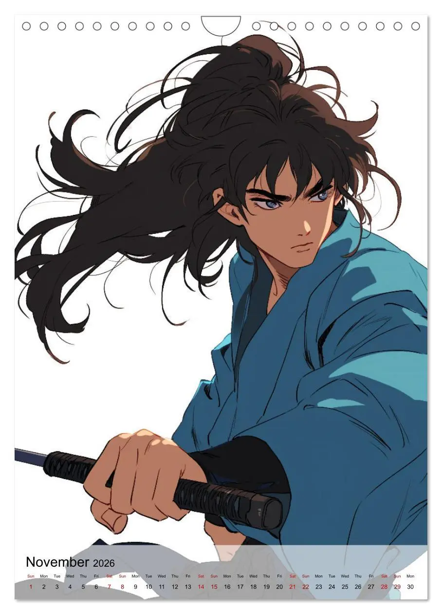 Bild: 9783516524321 | Seductive Anime Men (Wall Calendar 2026 DIN A4 portrait), CALVENDO...