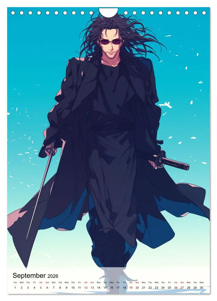 Bild: 9783516524321 | Seductive Anime Men (Wall Calendar 2026 DIN A4 portrait), CALVENDO...
