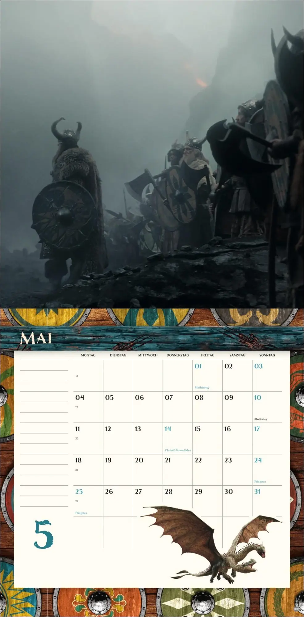 Bild: 9783756414321 | Drachenzähmen Broschurkalender 2026 | Kalender | 28 S. | Deutsch
