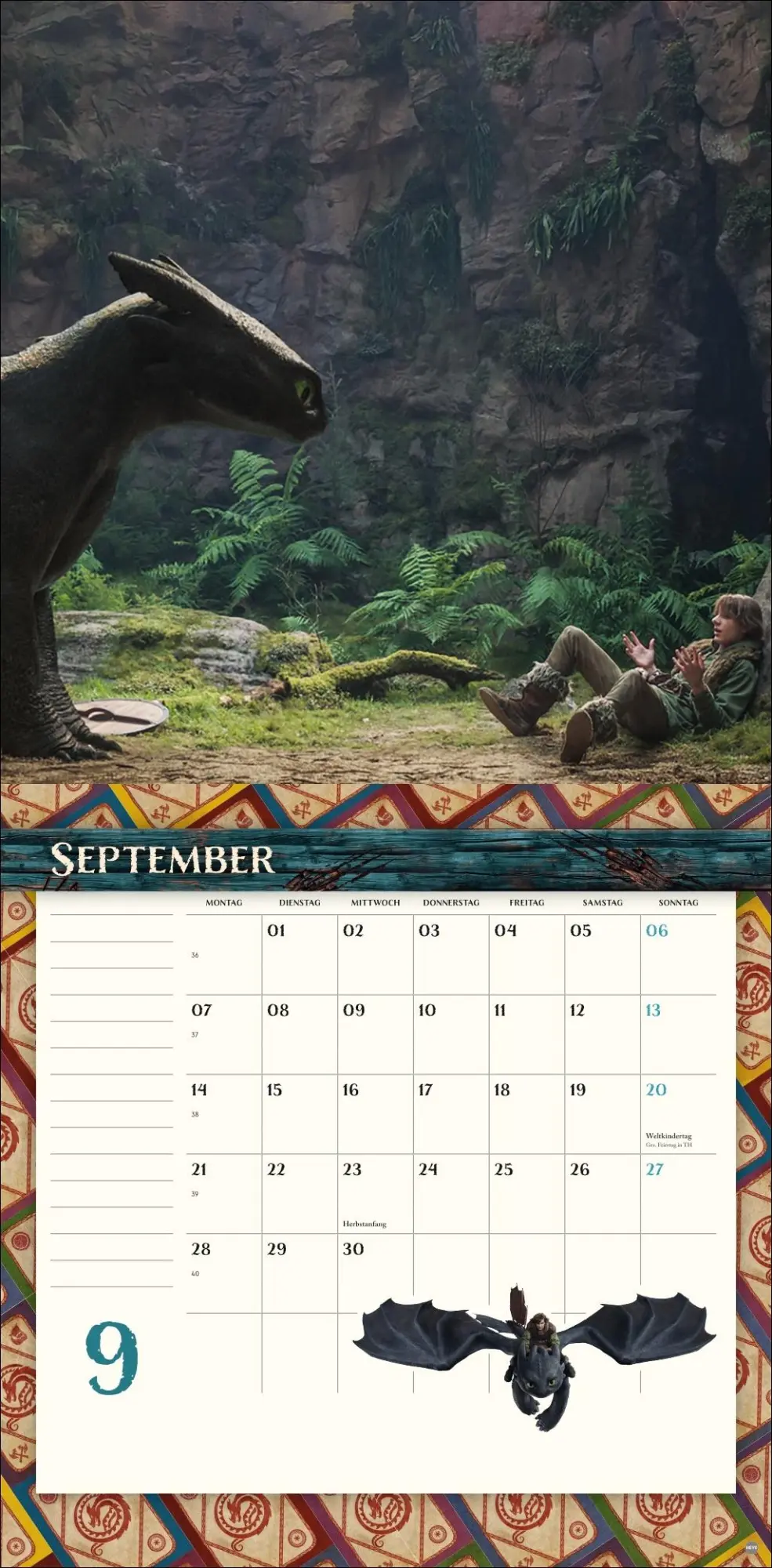 Bild: 9783756414321 | Drachenzähmen Broschurkalender 2026 | Kalender | 28 S. | Deutsch