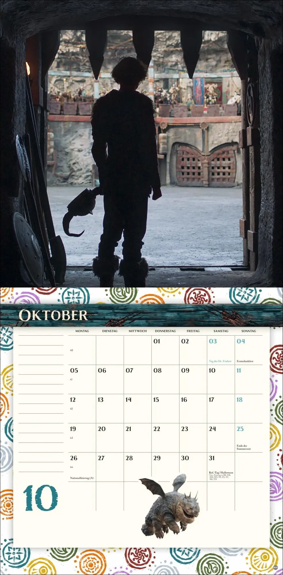 Bild: 9783756414321 | Drachenzähmen Broschurkalender 2026 | Kalender | 28 S. | Deutsch