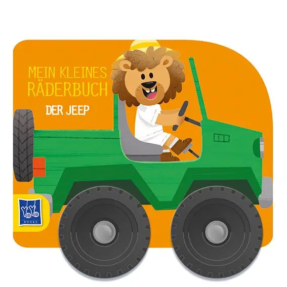 Cover: 9789464764321 | Mein kleines Räderbuch - Der Jeep | Buch | Pappe | Deutsch | 2024