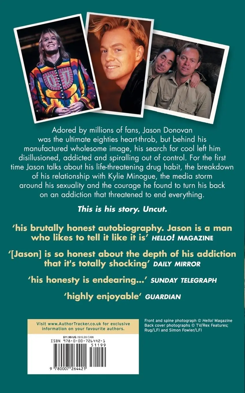 Rückseite: 9780007264421 | Between the Lines | My Story Uncut | Jason Donovan | Taschenbuch