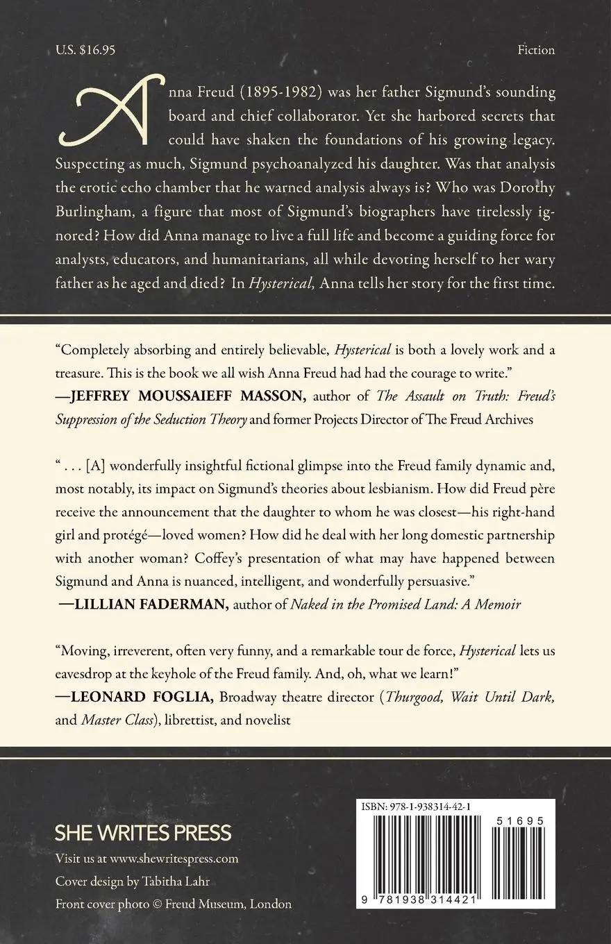 Rückseite: 9781938314421 | Hysterical | Anna Freud's Story | Rebecca Coffey | Taschenbuch | 2014