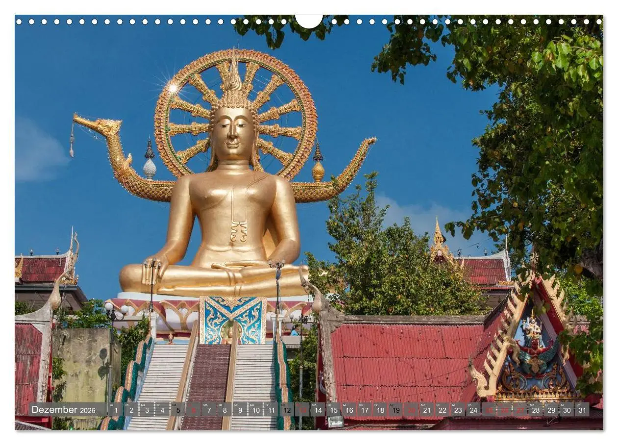 Bild: 9783516134421 | Buddha - Momente der inneren Einkehr (Wandkalender 2026 DIN A3...