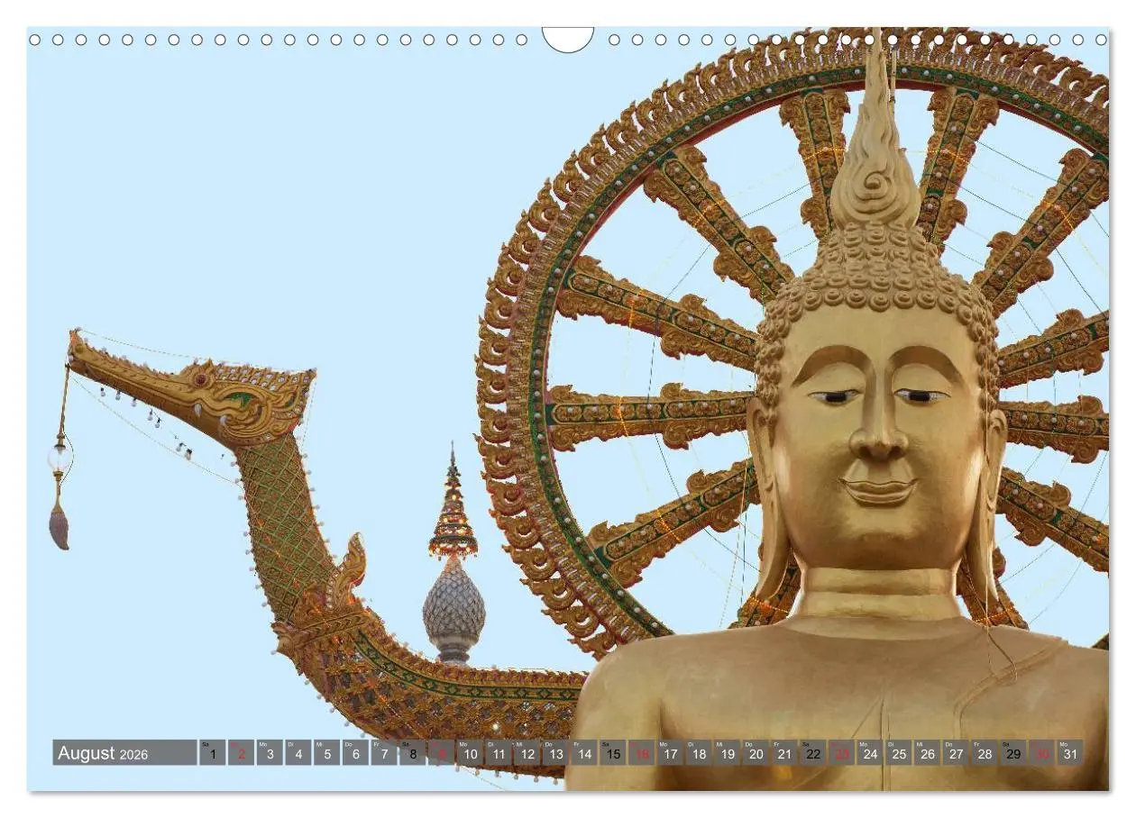 Bild: 9783516134421 | Buddha - Momente der inneren Einkehr (Wandkalender 2026 DIN A3...