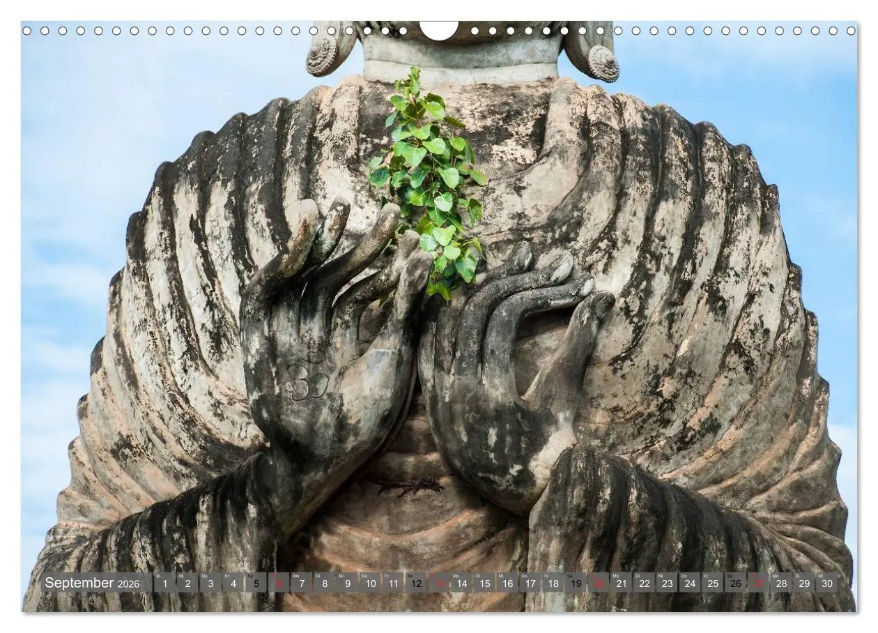 Bild: 9783516134421 | Buddha - Momente der inneren Einkehr (Wandkalender 2026 DIN A3...