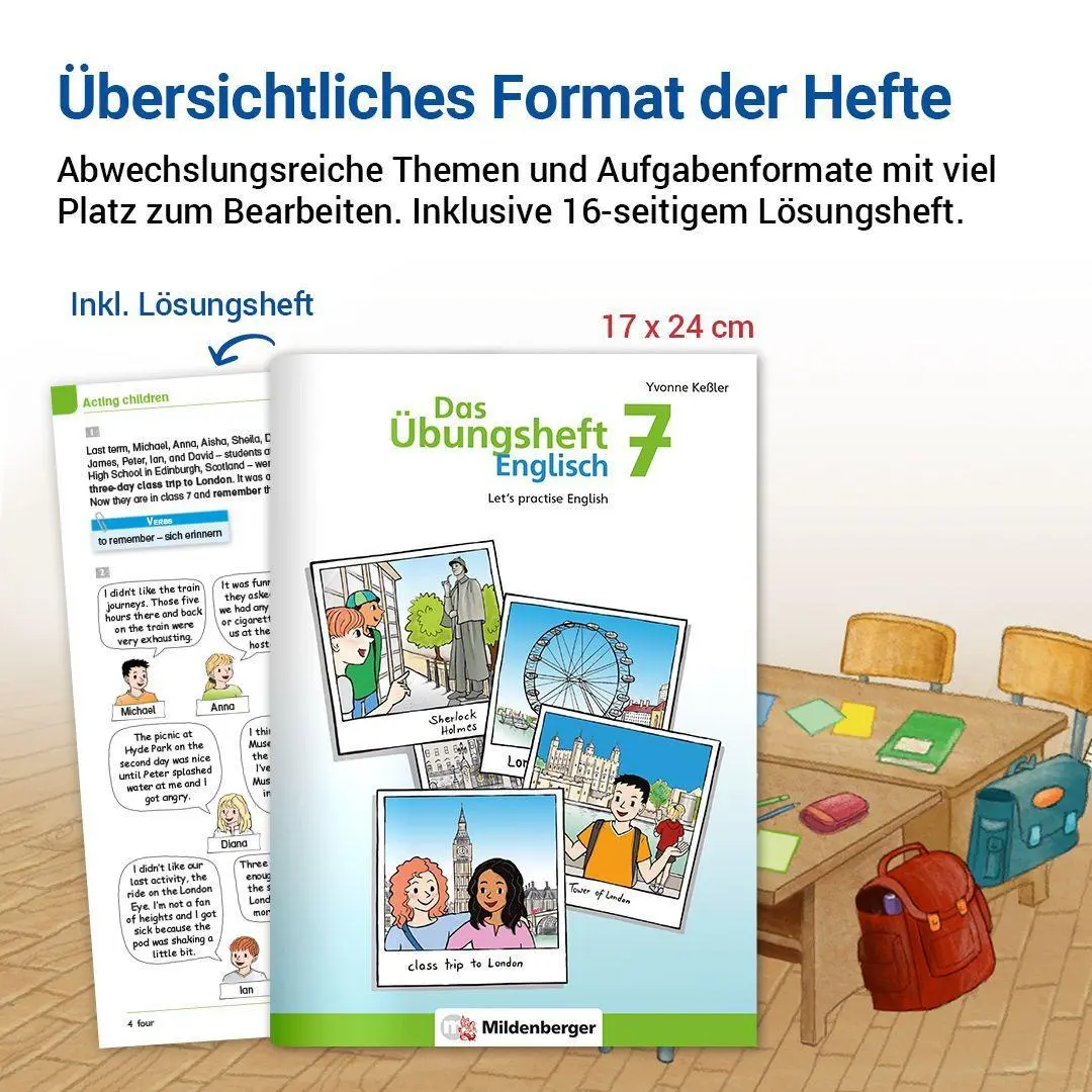 Bild: 9783619194421 | Das Übungsheft Englisch 7 | Let's practice English | Yvonne Keßler