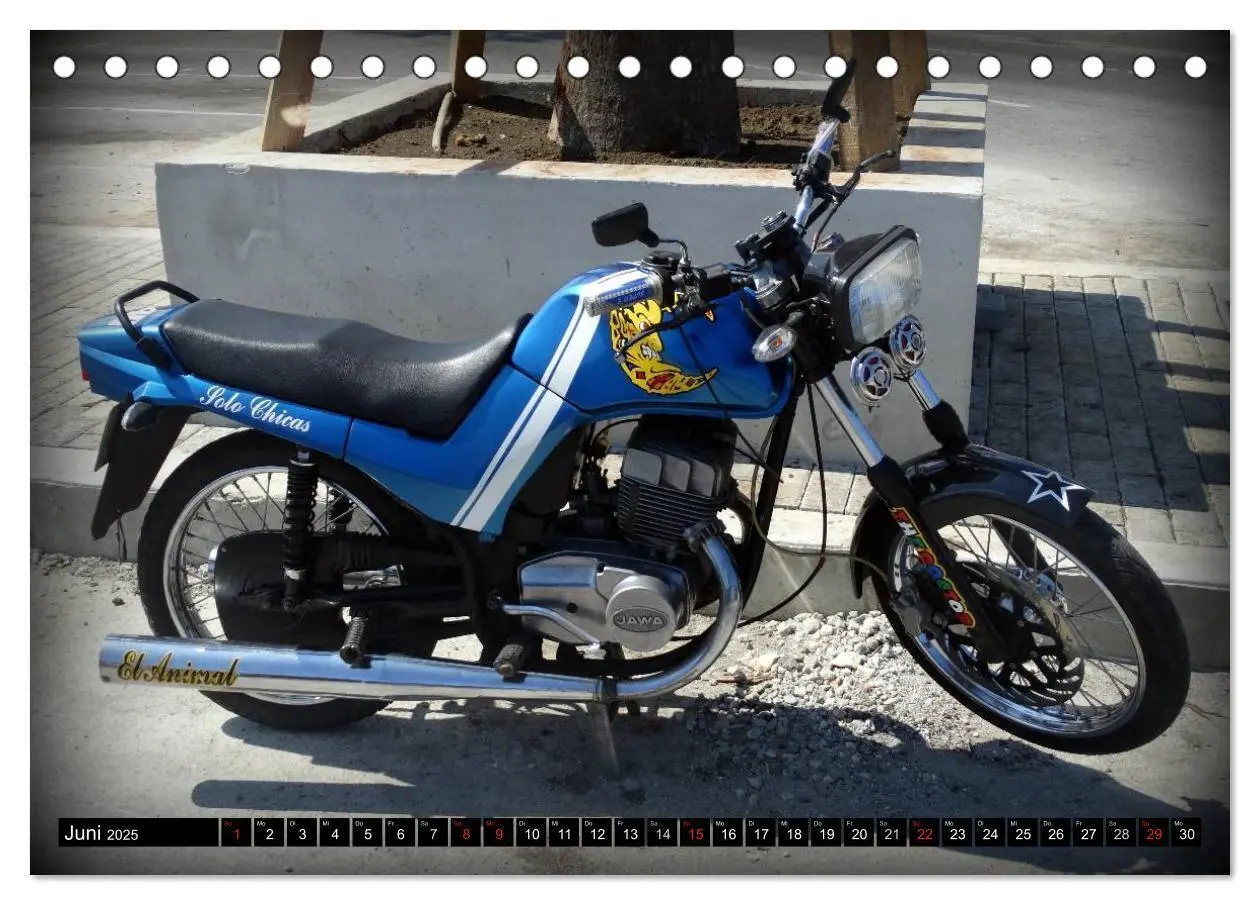 Bild: 9783435564521 | Motorrad-Legenden: JAWA (Tischkalender 2025 DIN A5 quer), CALVENDO...