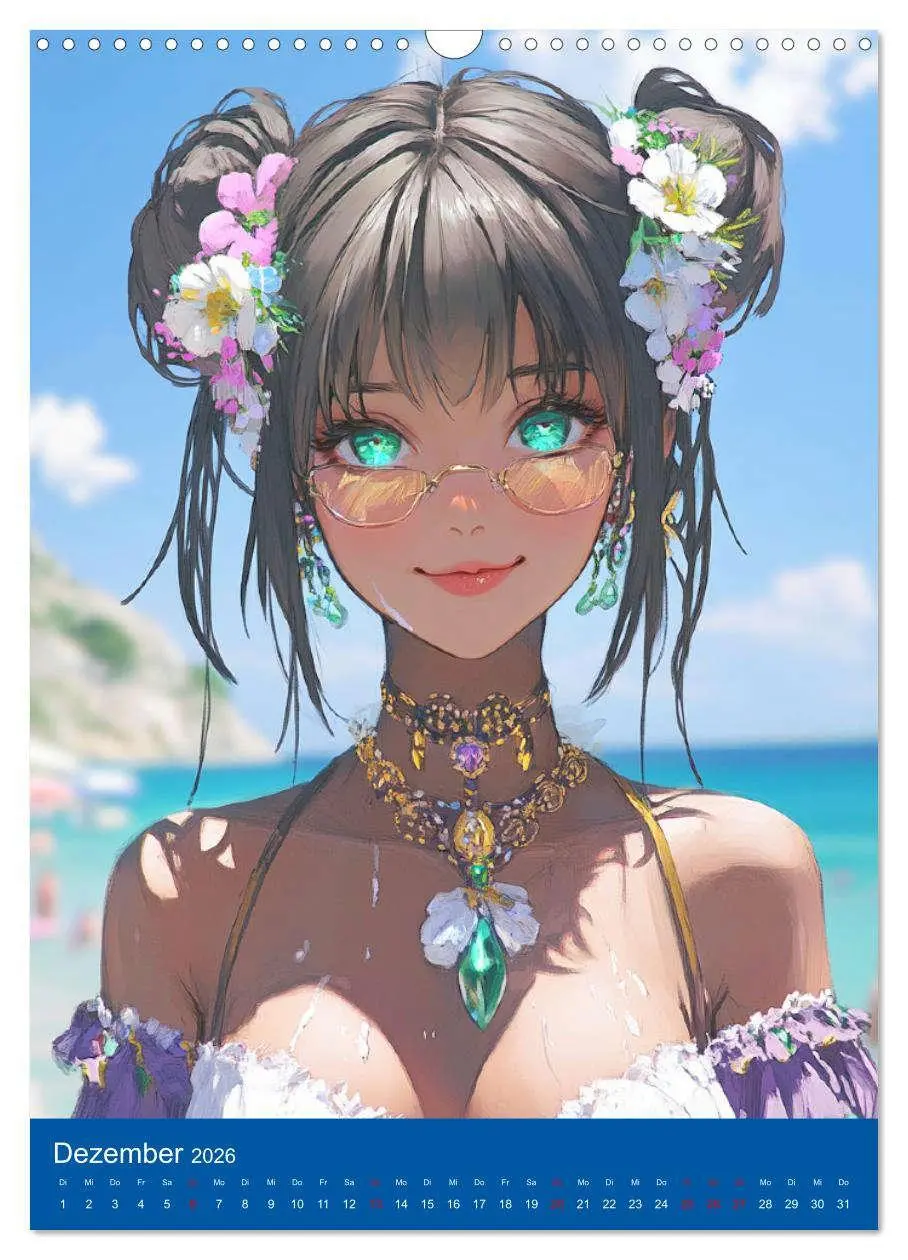 Bild: 9783457274521 | Erotische Mangas. Sexy Cartoon-Girls (Wandkalender 2026 DIN A3...
