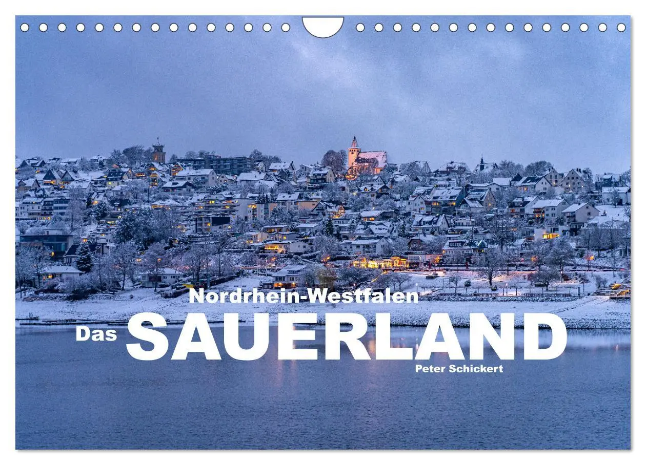 Cover: 9783457654521 | Nordrhein-Westfalen - Das Sauerland (Wandkalender 2026 DIN A4...