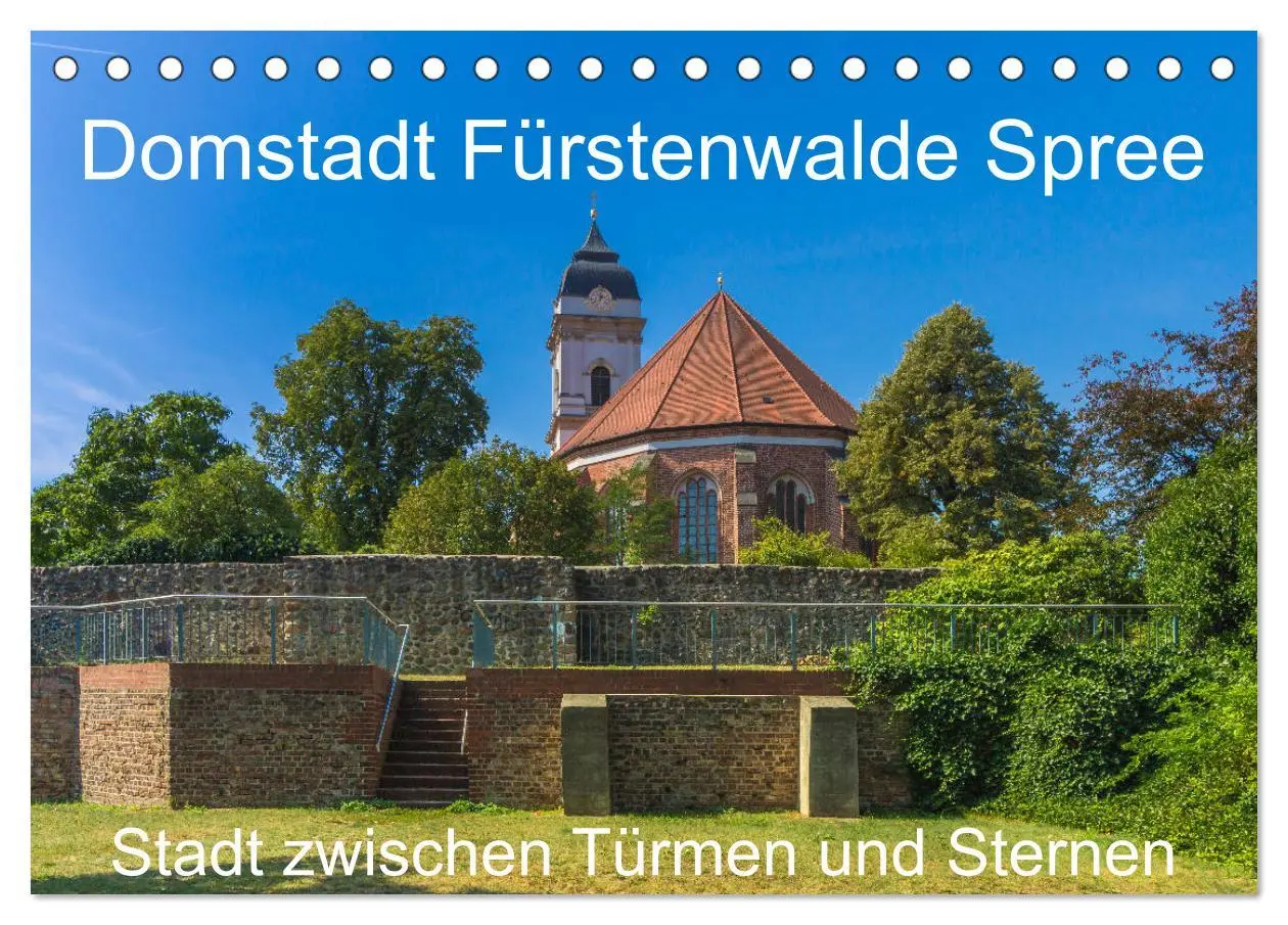 Cover: 9783457724521 | Domstadt Fürstenwalde Spree (Tischkalender 2026 DIN A5 quer),...