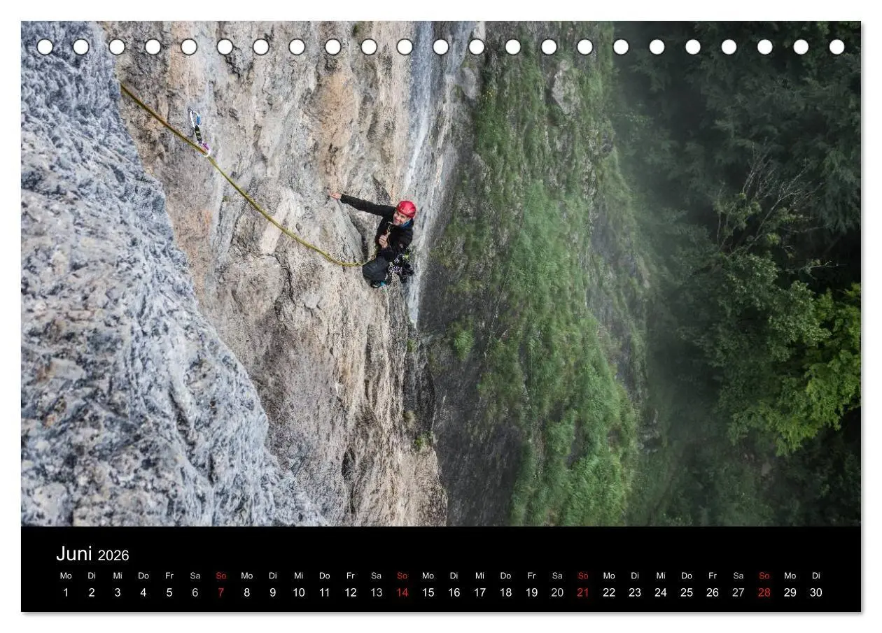 Bild: 9783516054521 | Climbing Solutions - Bergsport weltweit (Tischkalender 2026 DIN A5...
