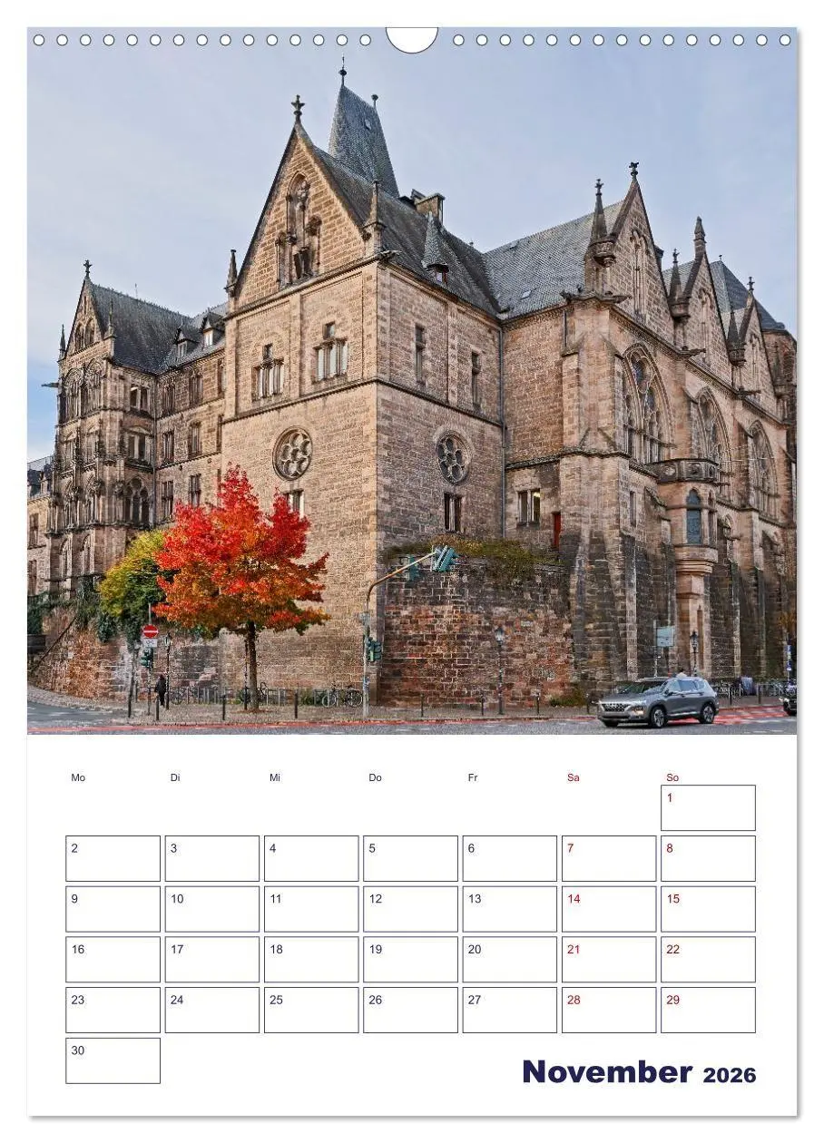Bild: 9783516744521 | Marburg - Universitätsstadt mit Flair (Wandkalender 2026 DIN A3...