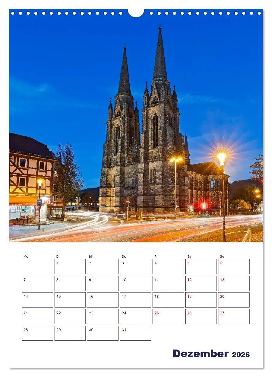 Bild: 9783516744521 | Marburg - Universitätsstadt mit Flair (Wandkalender 2026 DIN A3...