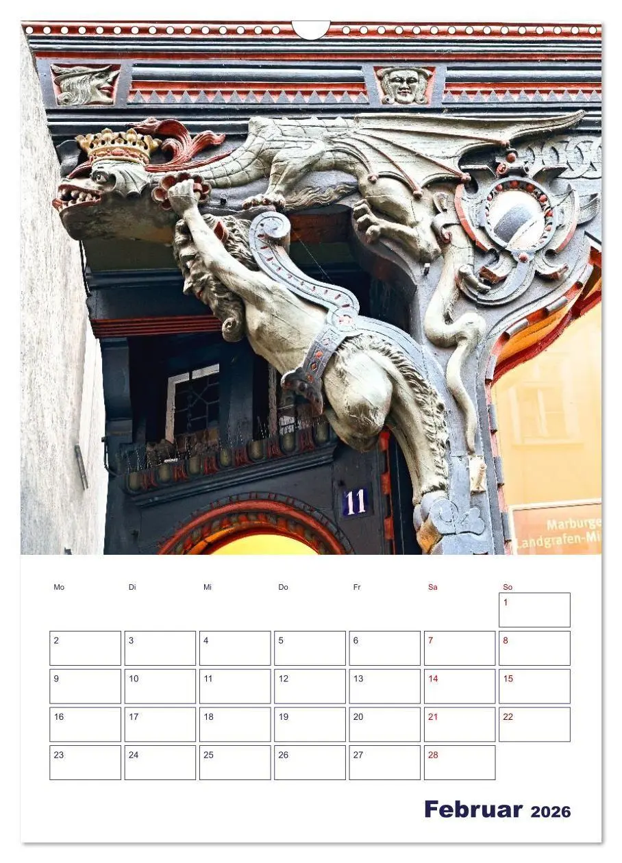 Bild: 9783516744521 | Marburg - Universitätsstadt mit Flair (Wandkalender 2026 DIN A3...