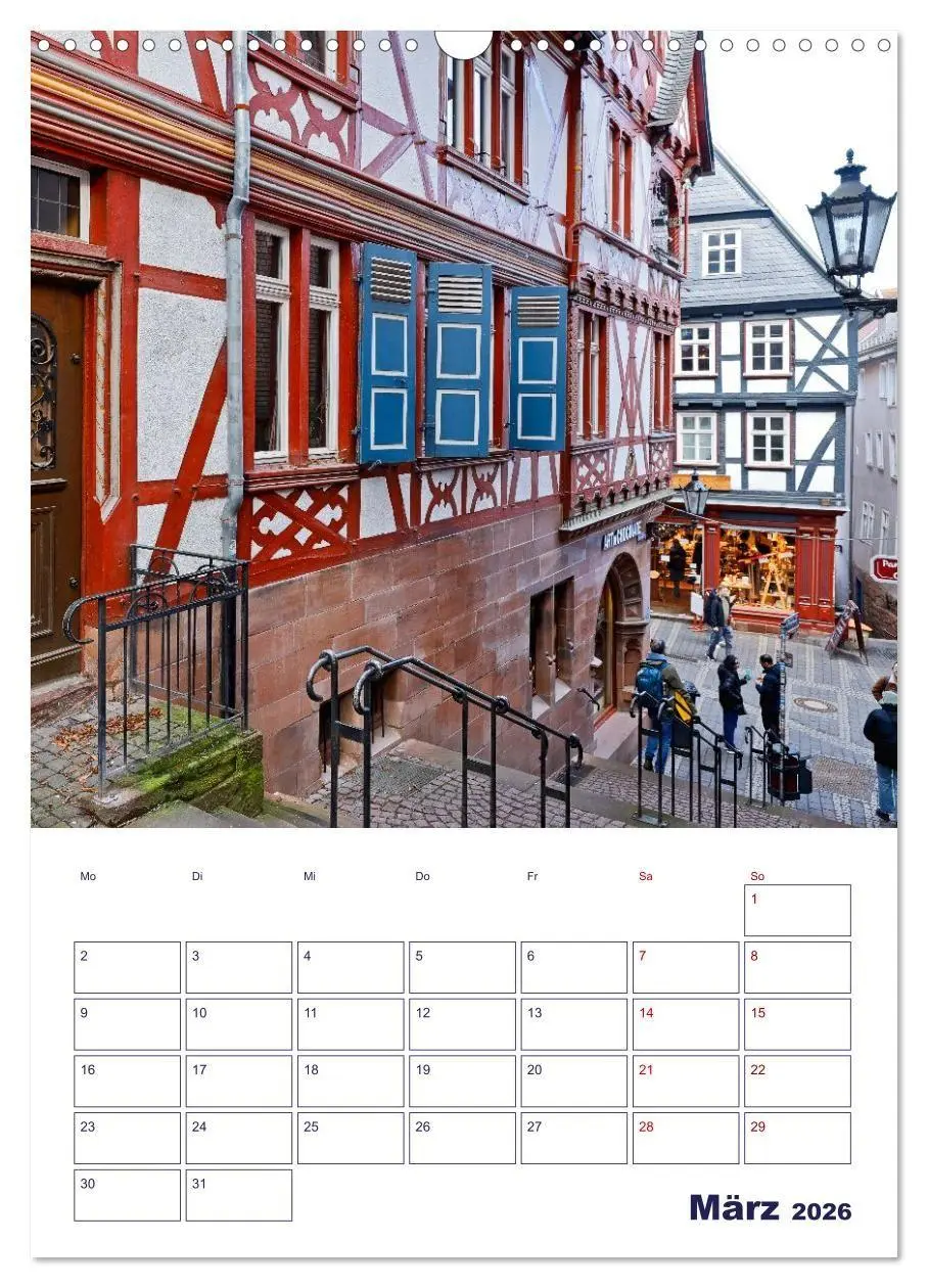 Bild: 9783516744521 | Marburg - Universitätsstadt mit Flair (Wandkalender 2026 DIN A3...