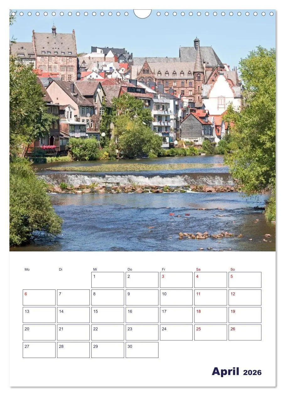 Bild: 9783516744521 | Marburg - Universitätsstadt mit Flair (Wandkalender 2026 DIN A3...