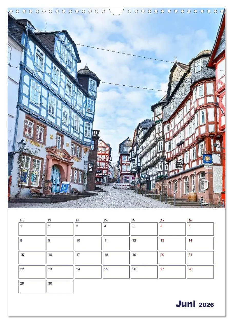 Bild: 9783516744521 | Marburg - Universitätsstadt mit Flair (Wandkalender 2026 DIN A3...