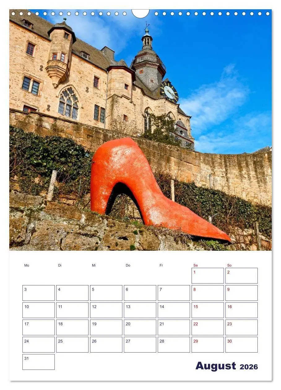Bild: 9783516744521 | Marburg - Universitätsstadt mit Flair (Wandkalender 2026 DIN A3...