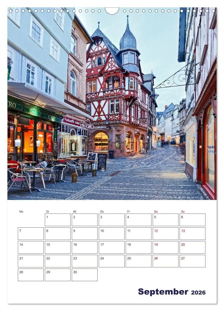 Bild: 9783516744521 | Marburg - Universitätsstadt mit Flair (Wandkalender 2026 DIN A3...