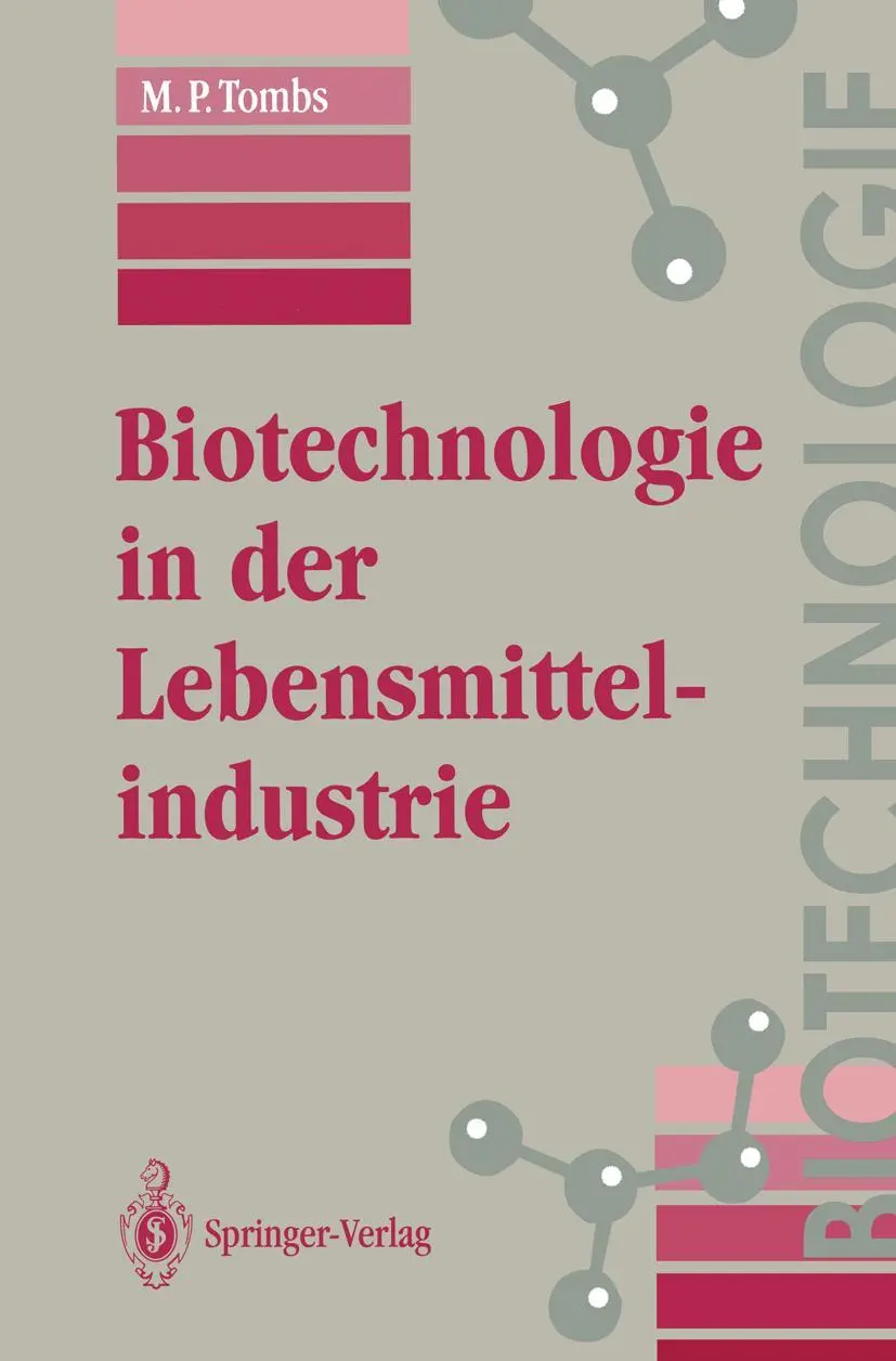 Cover: 9783540574521 | Biotechnologie in der Lebensmittelindustrie | M. P. Tombs | Buch | xiv