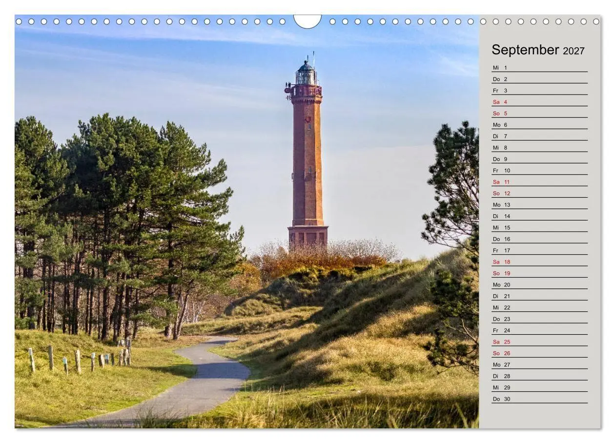 Bild: 9783569764521 | NORDERNEY Geburtstagskalender mit Planerfunktion (Wandkalender 2027...