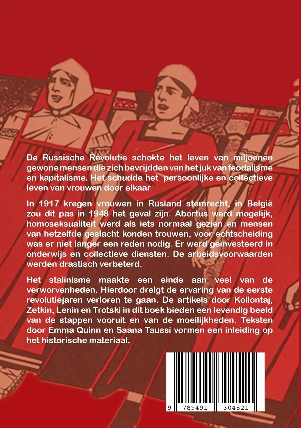 Rückseite: 9789491304521 | Socialistisch Feminisme in Revolutionair Rusland | Kollontaj (u. a.)
